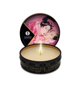 Shunga - Świeca do masażu różana 30 ml